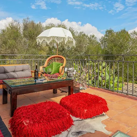 Villa Can Lloret Algaida  Buitenkant foto